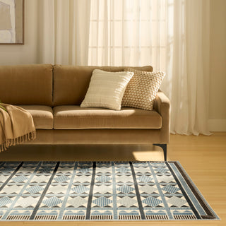 The Rug Corner Nourison Home Nordic NRC06 BLUE Area Rugs  
