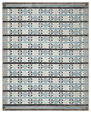 The Rug Corner Nourison Home Nordic NRC06 BLUE Area Rugs  