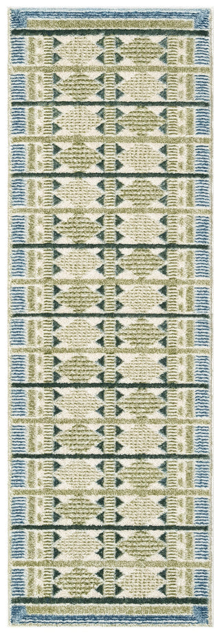 Nourison Home - Nordic Green/Blue Area Rug NRC06