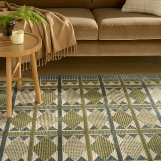 Nourison Home - Nordic Green/Blue Area Rug NRC06