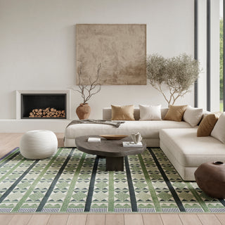 Nourison Home - Nordic Green/Blue Area Rug NRC06