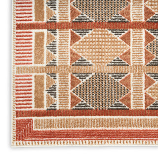 Nourison Home - Nordic Rust/Multi Area Rug NRC06