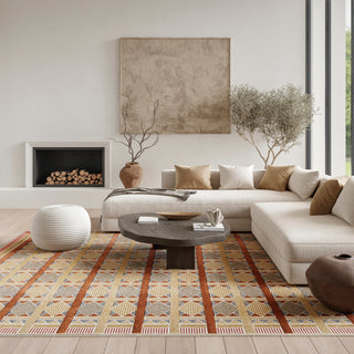Nourison Home - Nordic Rust/Multi Area Rug NRC06