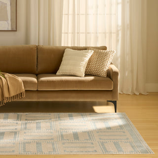 Nourison Home - Nordic Ivory/Blue Area Rug NRC11