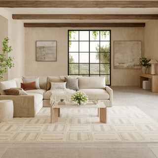 Nourison Home - Nordic Ivory/Blue Area Rug NRC11