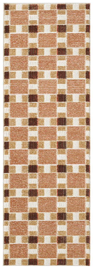 The Rug Corner Nourison Home Nordic NRC14 RUST Area Rugs  