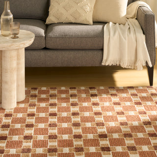 The Rug Corner Nourison Home Nordic NRC14 RUST Area Rugs  