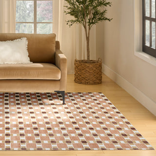 The Rug Corner Nourison Home Nordic NRC14 RUST Area Rugs  