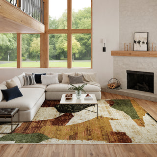 The Rug Corner Nourison Home Nordic NRC18 BGMTC Area Rugs  