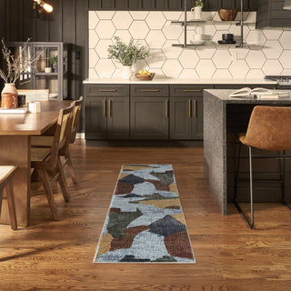 Nourison Home - Nordic Blue/Multi Area Rug NRC18
