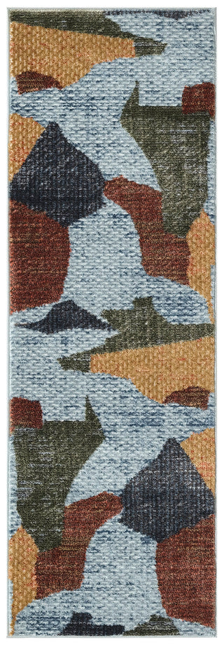 Nourison Home - Nordic Blue/Multi Area Rug NRC18