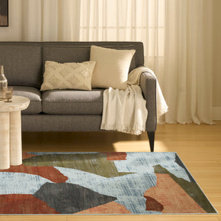 Nourison Home - Nordic Blue/Multi Area Rug NRC18