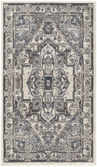 The Rug Corner Nourison Home Nourison Home - Quarry Ivory/Navy Area Rug QUA18  