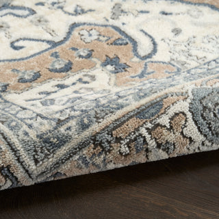 The Rug Corner Nourison Home Nourison Home - Quarry Ivory/Taupe Area Rug QUA18  