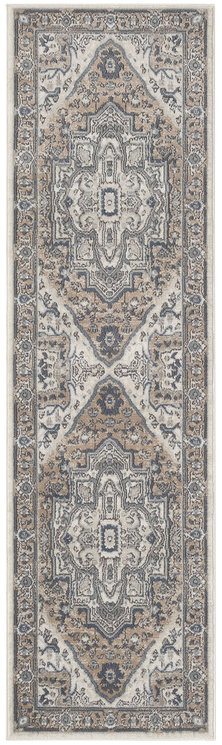 The Rug Corner Nourison Home Nourison Home - Quarry Ivory/Taupe Area Rug QUA18  