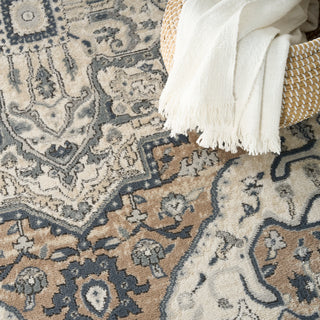 The Rug Corner Nourison Home Nourison Home - Quarry Ivory/Taupe Area Rug QUA18  