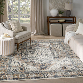 The Rug Corner Nourison Home Nourison Home - Quarry Ivory/Taupe Area Rug QUA18  