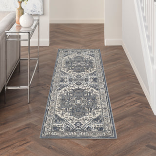 Nourison Home - Quarry Navy/Ivory Area Rug QUA18