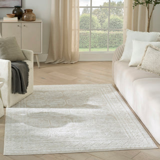 The Rug Corner Nourison Home Nourison Home - Dekor Ivory/Beige Area Rug DEK01  