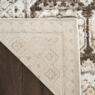 Nourison Home - Dekor Ivory/Brown Area Rug DEK01