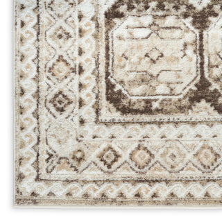 Nourison Home - Dekor Ivory/Brown Area Rug DEK01