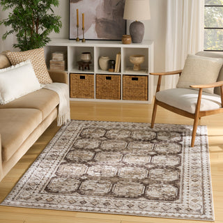 Nourison Home - Dekor Ivory/Brown Area Rug DEK01