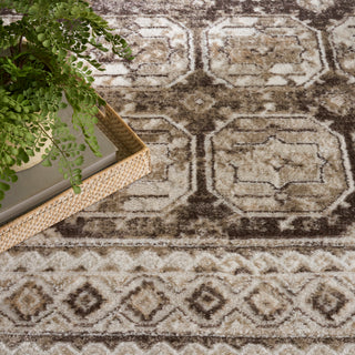 Nourison Home - Dekor Ivory/Brown Area Rug DEK01