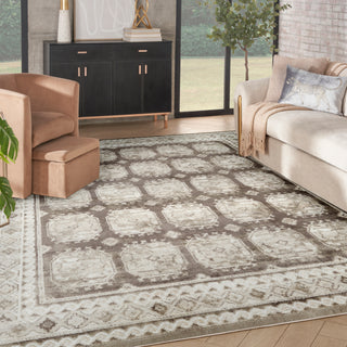 Nourison Home - Dekor Ivory/Brown Area Rug DEK01