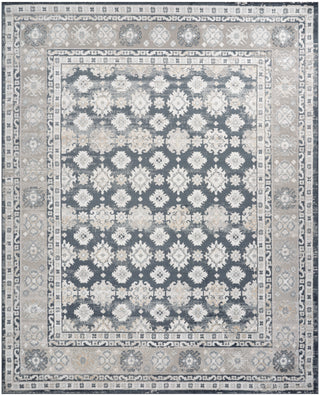 The Rug Corner Nourison Home Nourison Home - Dekor Grey/Navy Area Rug DEK02  