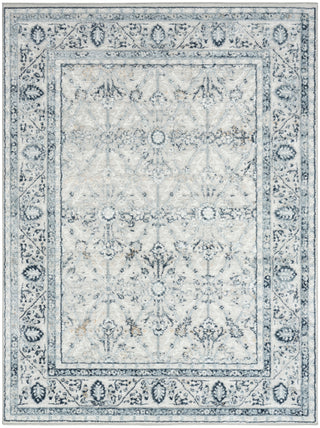 The Rug Corner Nourison Home Nourison Home - Dekor Grey/Navy Area Rug DEK03  