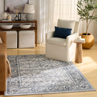 The Rug Corner Nourison Home Nourison Home - Dekor Grey/Navy Area Rug DEK03  
