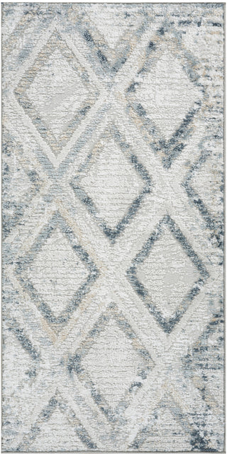 Nourison Home - Dekor Grey/Navy Area Rug DEK05