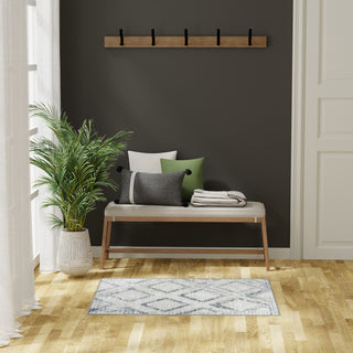 Nourison Home - Dekor Grey/Navy Area Rug DEK05