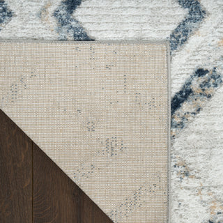 Nourison Home - Dekor Grey/Navy Area Rug DEK05