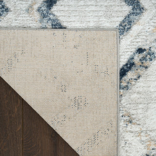 Nourison Home - Dekor Grey/Navy Area Rug DEK05