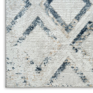 Nourison Home - Dekor Grey/Navy Area Rug DEK05