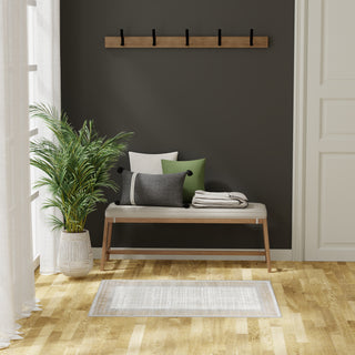 The Rug Corner Nourison Home Dekor DEK06 GREY Area Rugs  