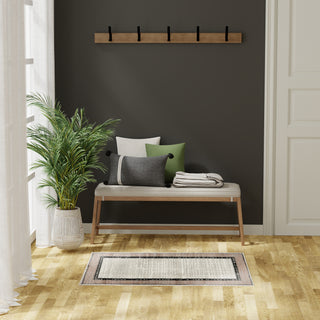 Nourison Home - Dekor Grey/Champagne Area Rug DEK06