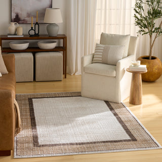 The Rug Corner Nourison Home Dekor DEK06 IVBRN Area Rugs  