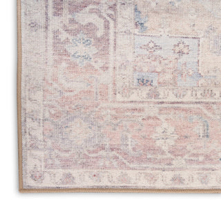 The Rug Corner Nourison Home Vintage Washables VWS07 LTBLU Area Rugs  