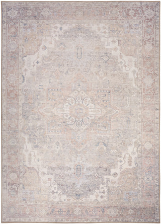 The Rug Corner Nourison Home Vintage Washables VWS07 LTBLU Area Rugs  