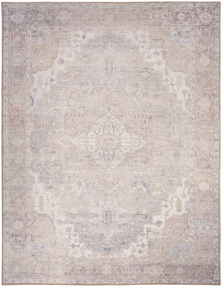 The Rug Corner Nourison Home Vintage Washables VWS07 LTBLU Area Rugs  