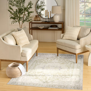 Nourison Home - Vintage Washables Green Area Rug VWS08