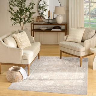 Nourison Home - Vintage Washables Grey Area Rug VWS09