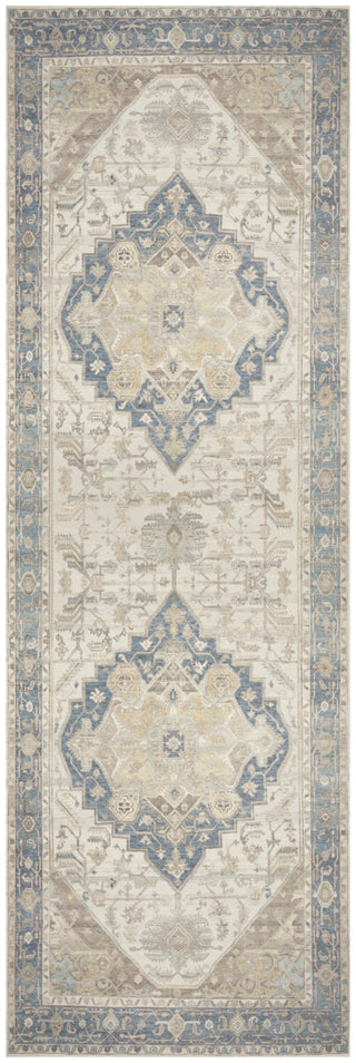 The Rug Corner Nourison Home Vintage Washables VWS13 BLUGN Area Rugs  