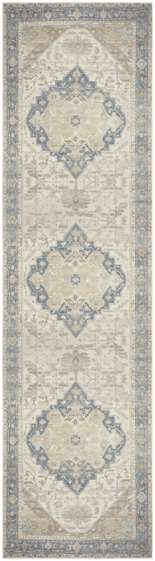 The Rug Corner Nourison Home Vintage Washables VWS13 BLUGN Area Rugs  