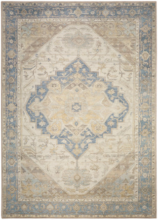 The Rug Corner Nourison Home Vintage Washables VWS13 BLUGN Area Rugs  