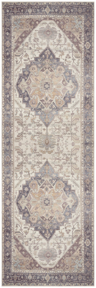 The Rug Corner Nourison Home Vintage Washables VWS13 IVPUR Area Rugs  
