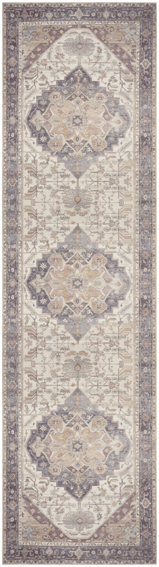 The Rug Corner Nourison Home Vintage Washables VWS13 IVPUR Area Rugs  