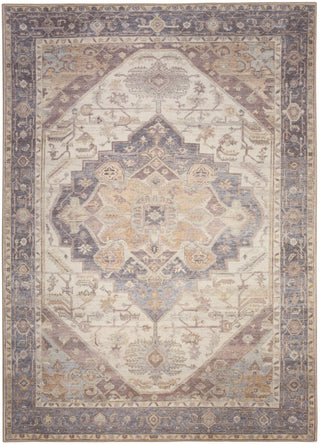 The Rug Corner Nourison Home Vintage Washables VWS13 IVPUR Area Rugs  